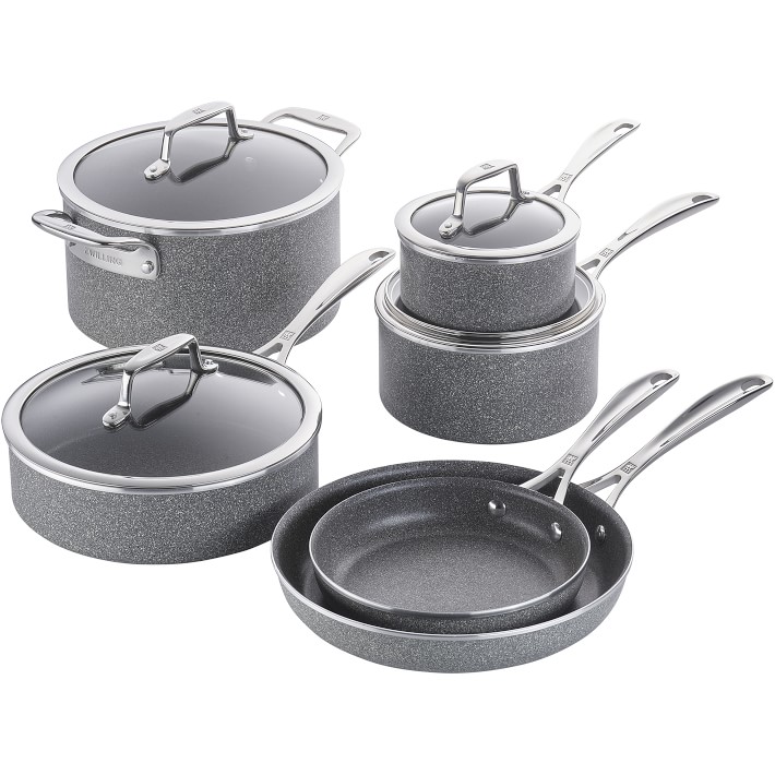 Zwilling Vitale Aluminum Nonstick 10-Piece Cookware Set