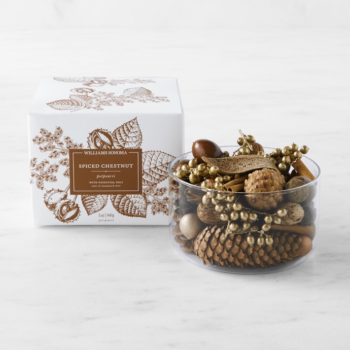 Spiced Chestnut Glass Potpourri