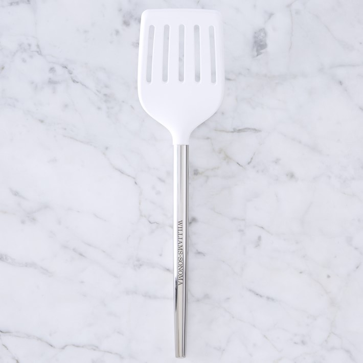 Stainless-Steel Silicone Slotted Turner\u002FSpatula