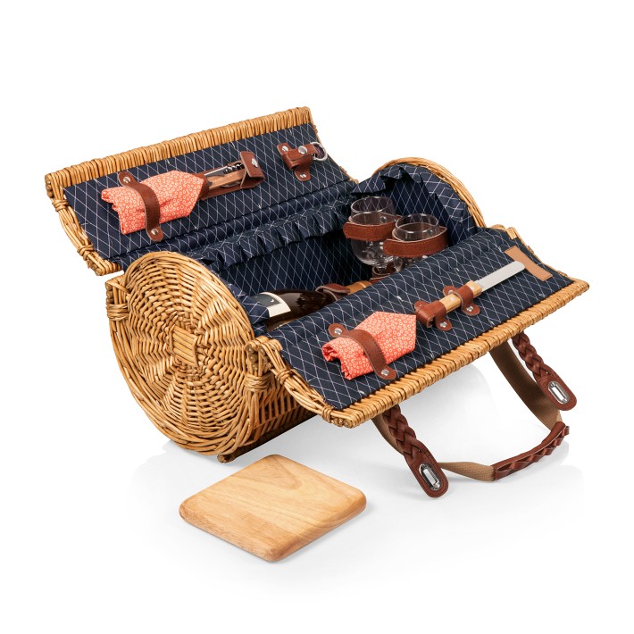 Victoria Wine & Cheese Picnic Basket