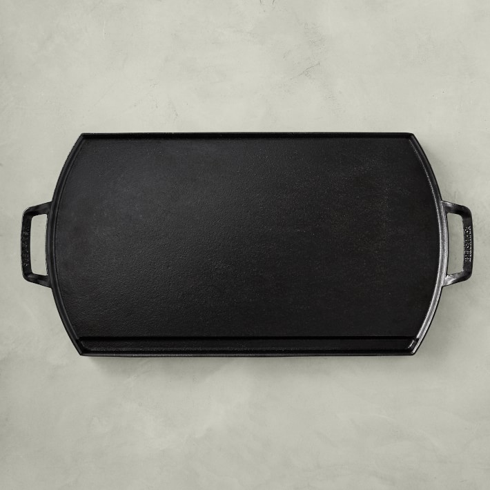 Lodge Blacklock Triple Seasoned Cast Iron Double Burner Griddle