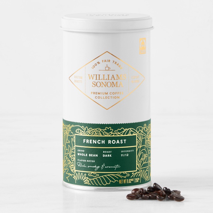 Premium Whole Bean Coffee, French Roast