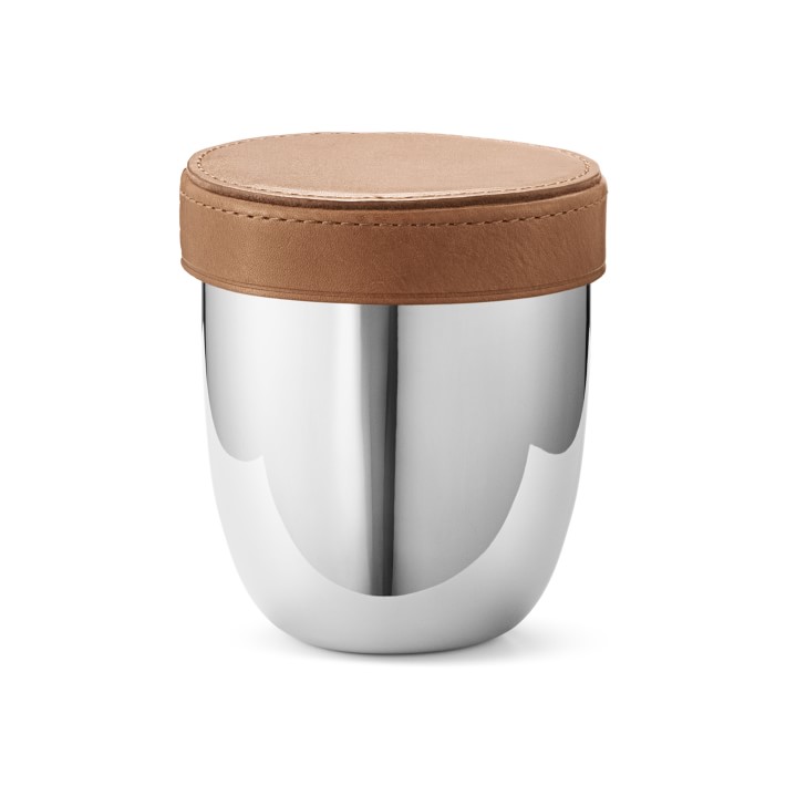 Georg Jensen Sky 5-Piece Dice with Travel Set Cup