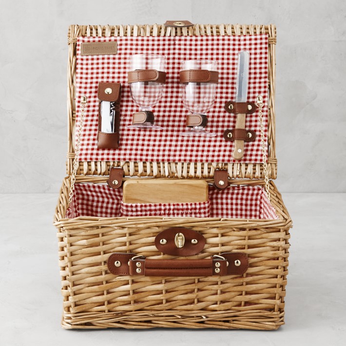 Classic Wine & Cheese Picnic Basket