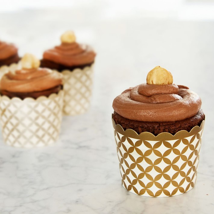 DIY Baking Kit Nutella Cupcakes with Hazelnut Frosting