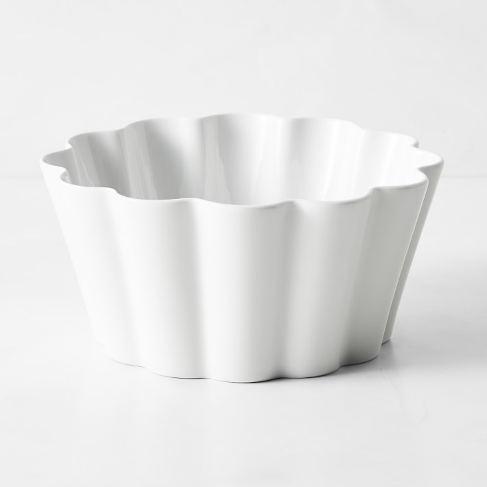 Pillivuyt Porcelain Scalloped Brioche Pan