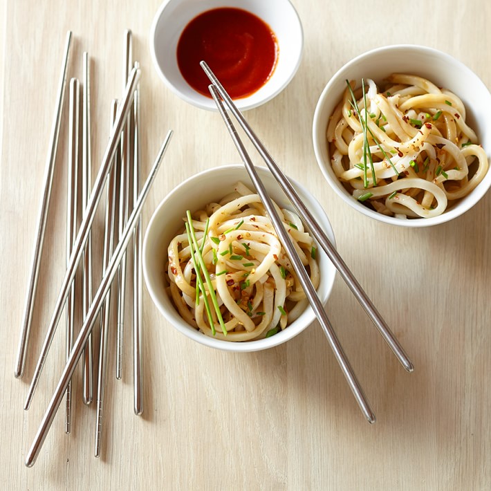 Stainless Steel Chopsticks Set