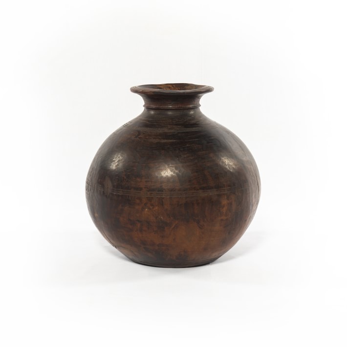 Austin Reclaimed Natural Wooden Decorative Jar