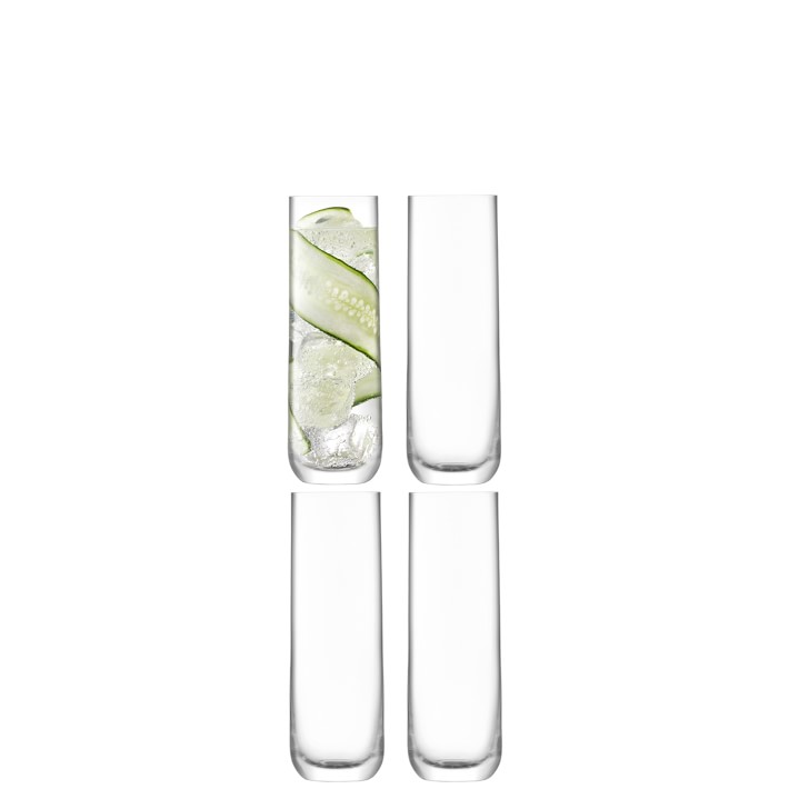 LSA Borough Highball Glasses, Set of 4