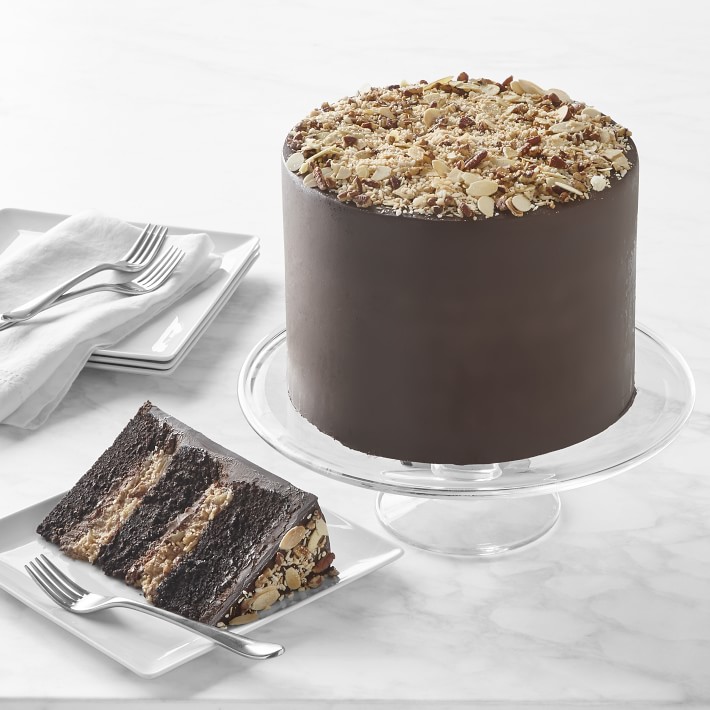 Inside Out Three-Layer German Chocolate Cake, Serves 15-20