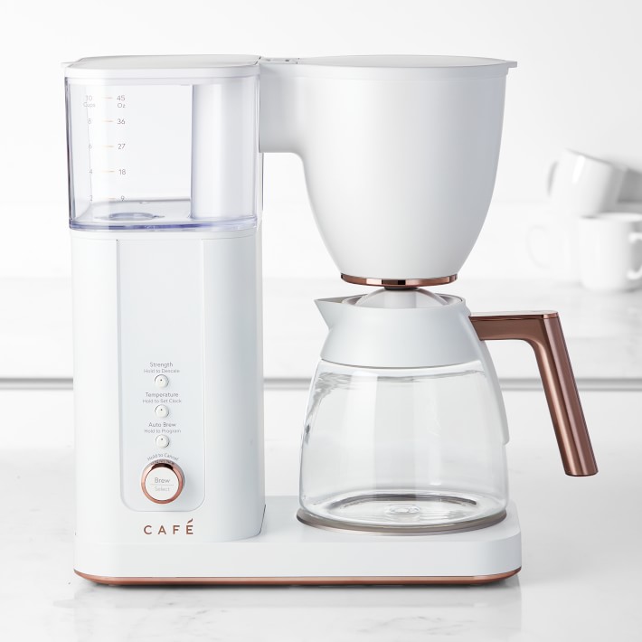 Cafe Specialty Drip Coffee Maker with Glass Carafe