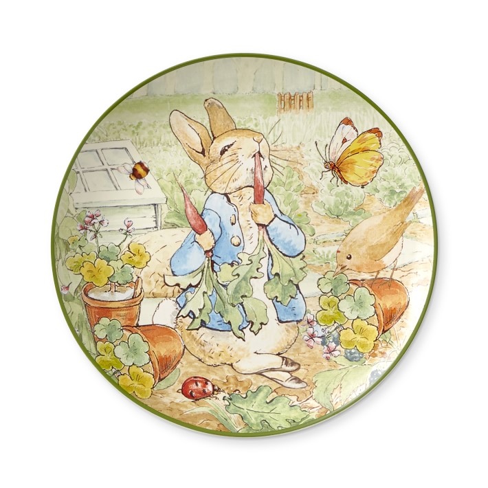 Peter Rabbit Salad Plates, Set of 4