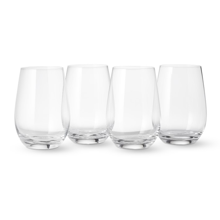 Open Kitchen by Stemless Red Wine Glasses