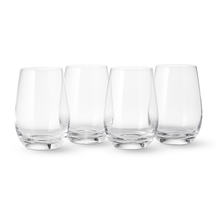 Open Kitchen by Stemless White Wine Glasses