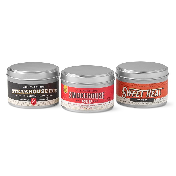 Steak Lovers Rubs, Set of 3