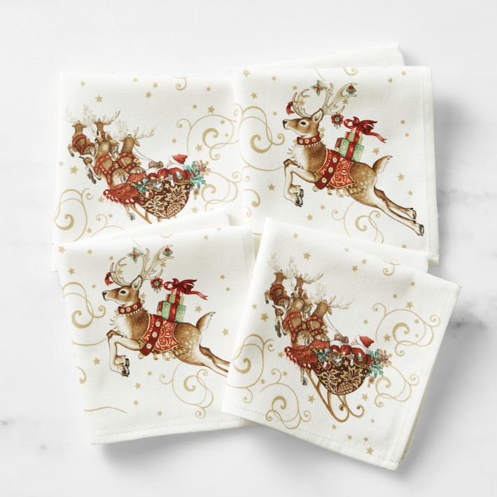 Twas the Night Before Christmas Cocktail Napkins, Set of 4