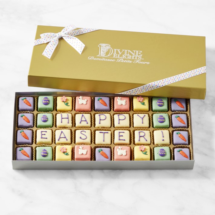 Happy Easter Assorted Petit Fours, 36 Pieces