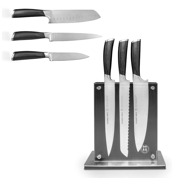 Schmidt Brothers Heritage Series Magnetic Knives, Set of 7