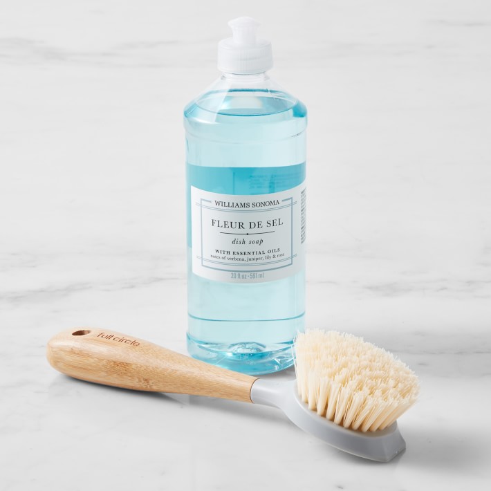 Fleur De Sel Dish Soap with Full Circle Be Good Dish Brush