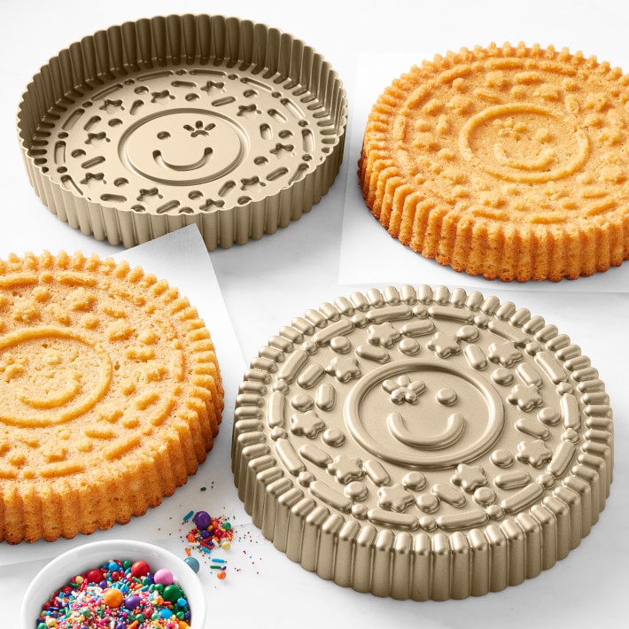 Flour Shop Nonstick Cake Sandwich Pans, 9" Set of 2