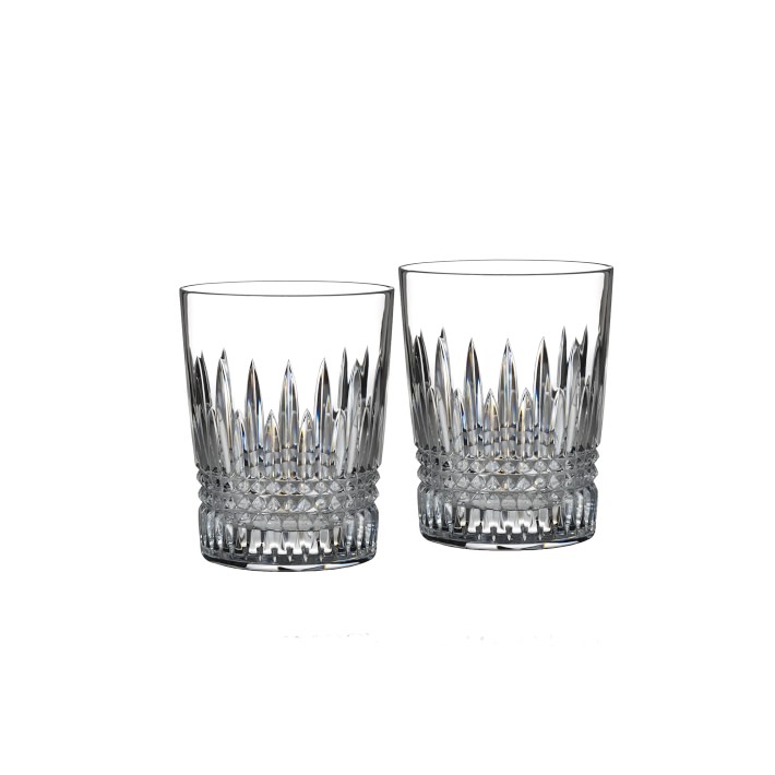 Waterford Lismore Diamond Double Old-Fashioned Glasses, Set of 2