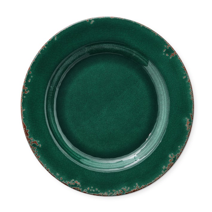 Rustic Outdoor Melamine Pine Dinnerware Collection