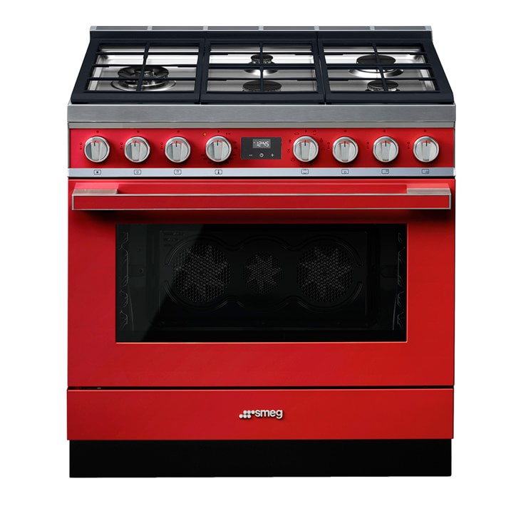 Smeg Portofino Dual-Fuel Range, 36"