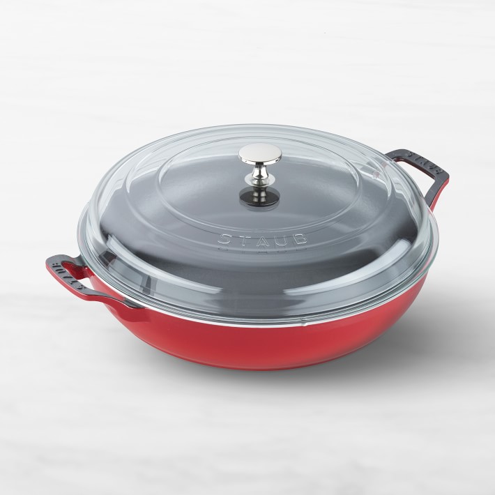 Staub Enameled Cast Iron Everything Pan, 3 1\u002F2-Qt.