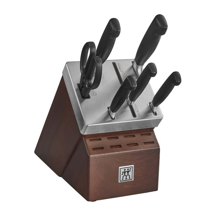 Zwilling Four Star Self-Sharpening Knife Block, Set of 7