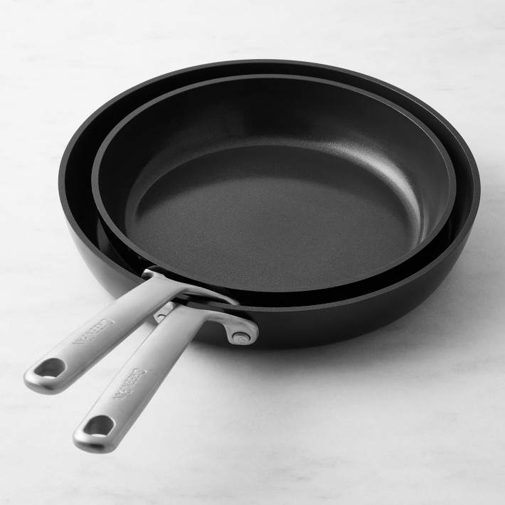 GreenPan GP5 Hard Anodized Ceramic Nonstick Fry Pan Set