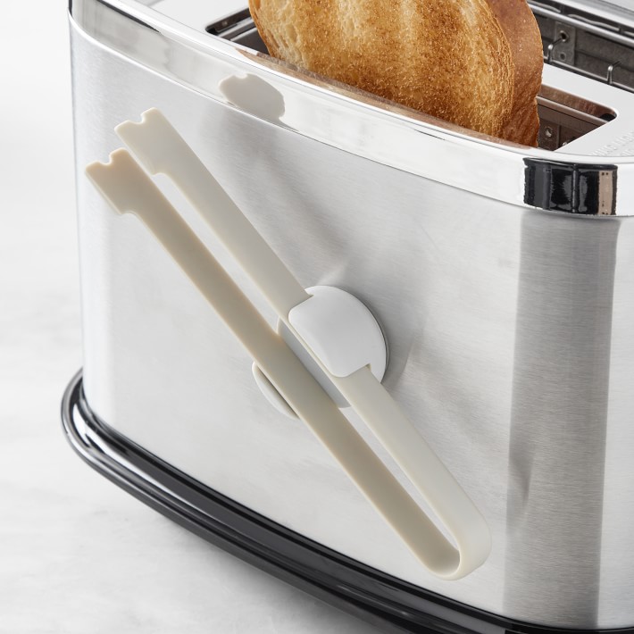 Breakfast Toaster Tongs with Holder