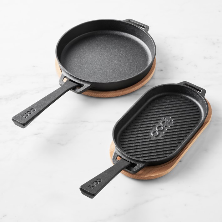 Ooni Cast Iron Grizzler Pan & Skillet Cookware Set