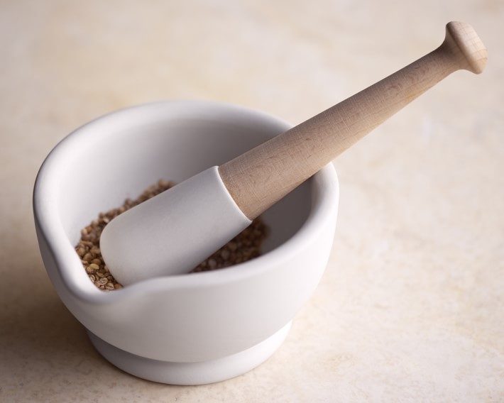 Ceramic Mortar & Pestle