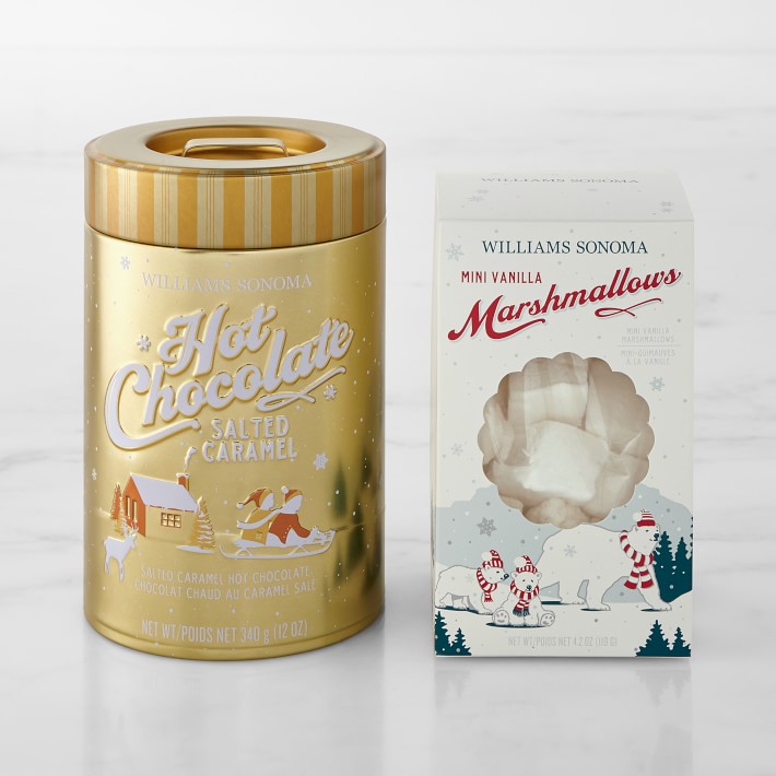 Salted Caramel Hot Chocolate & Mini Marshmallows Set