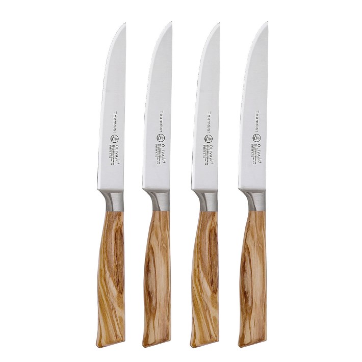 Messermeister Oliva Steak Knives, Set of 4