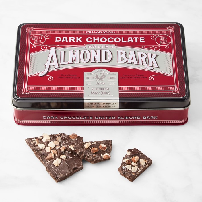 Dark Chocolate Salted Almond Bark