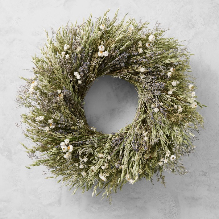 Lavender Fields Live Wreath