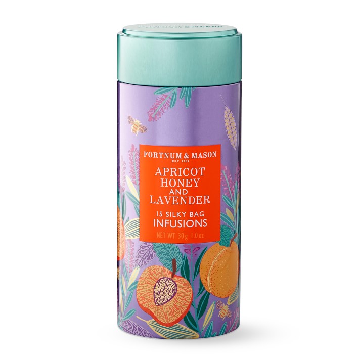 Fortnum & Mason Apricot Honey and Lavender Infusion Tea Bags, Set of 15