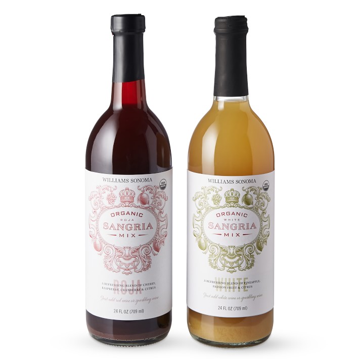 Organic Red and White Sangria Mix Set