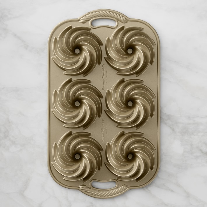Nordic Ware Mini Heritage Bundt Cake Pan