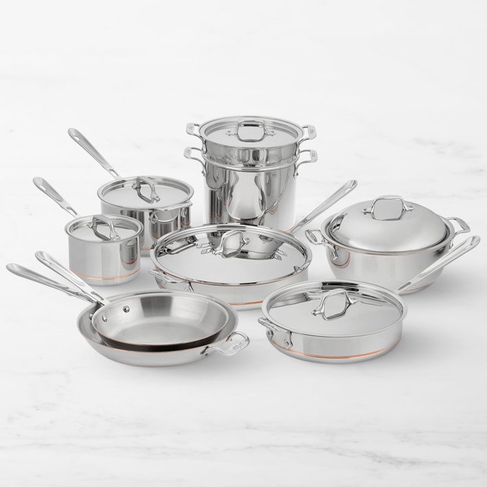 All-Clad Copper Core 15-Piece Cookware Set