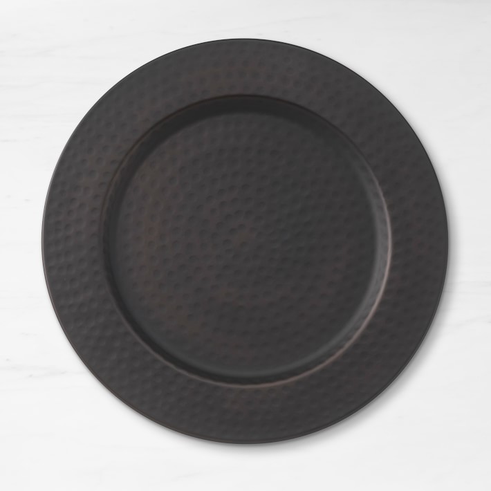 Bronze Hammered Charger Plate