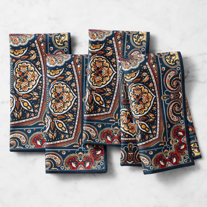 Paisley Napkins, Set of 4