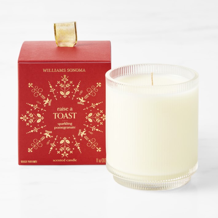 Raise A Toast Sparkling Pomegranate Candle