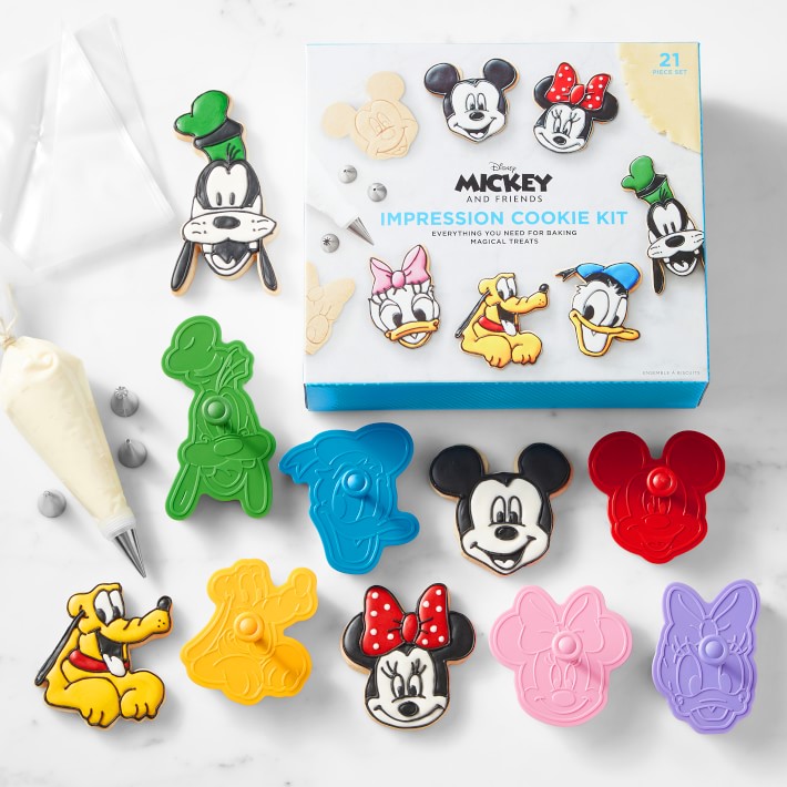 Mickey and Friends Cookie Cutter Storybox Set, 21-Piece Set