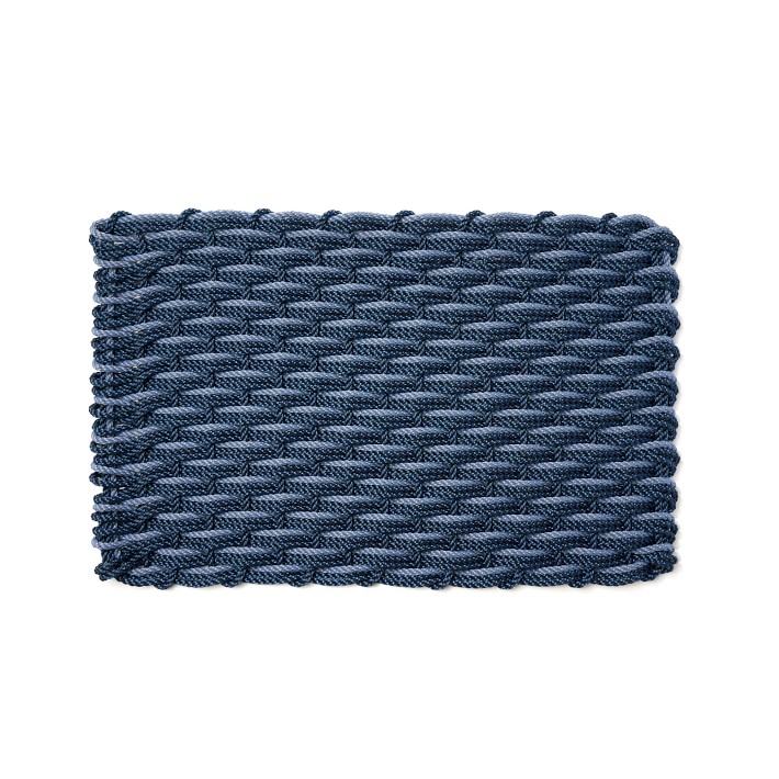 The Rope Co. Navy & Navy & Glacier Bay Doormat