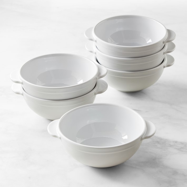 Pantry Soup Bowls with Handles, Set of 6