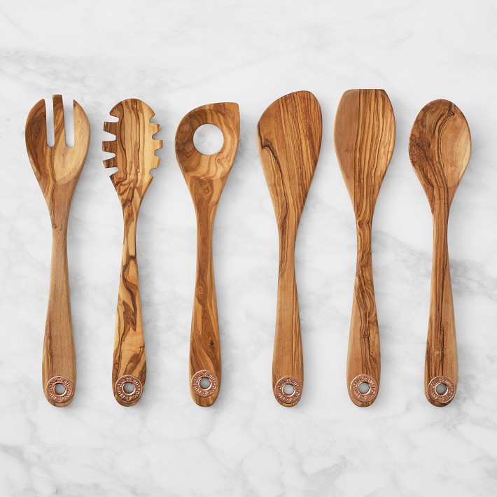 Ruffoni 6-Piece Olivewood Tool Set