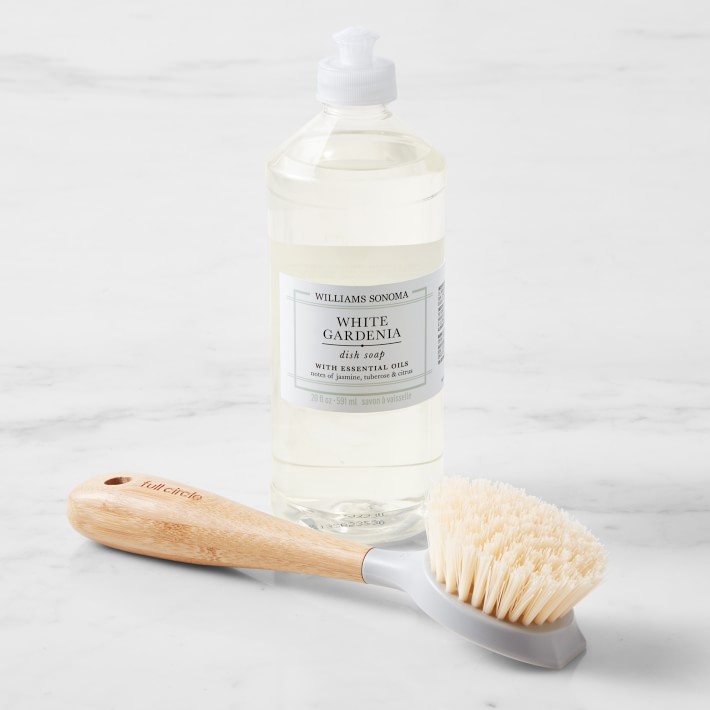 White Gardenia Dish Soap with Full Circle Be Good Dish Brush