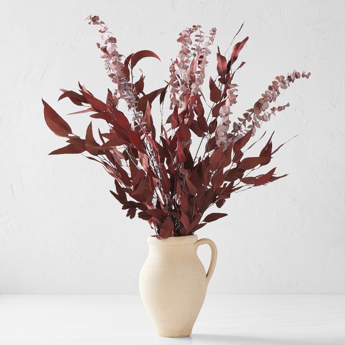 Dried Red Eucalyptus Bunch